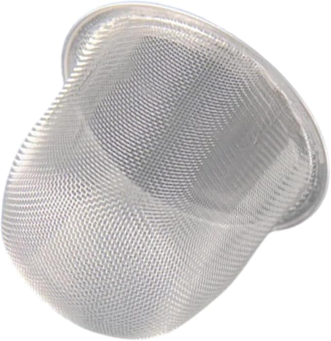Reusable Stainless Steel Tea Infuser Mesh Strainer, Silver 6cm Metal Teapot Replacement Mesh Strainer, Tea Steeper Basket Filter Mug, Cup, Teapot Accessories, Cup Accessories
