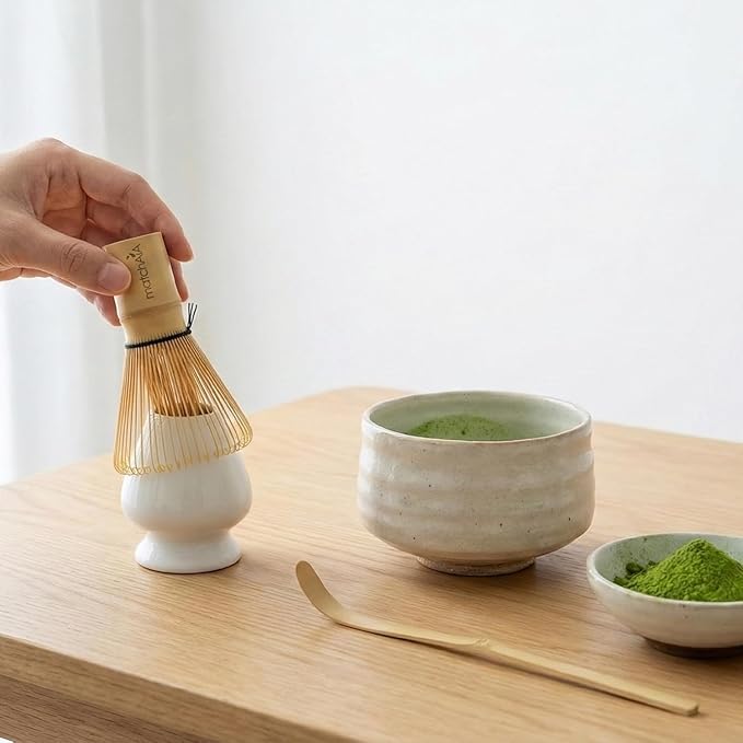 Premium Bamboo Matcha Whisk (Chasen) – 2-Pack Handcrafted Traditional 100-Prong Japanese Tea Whisk for Ceremonial Matcha & Modern Lattes (2-Pack)