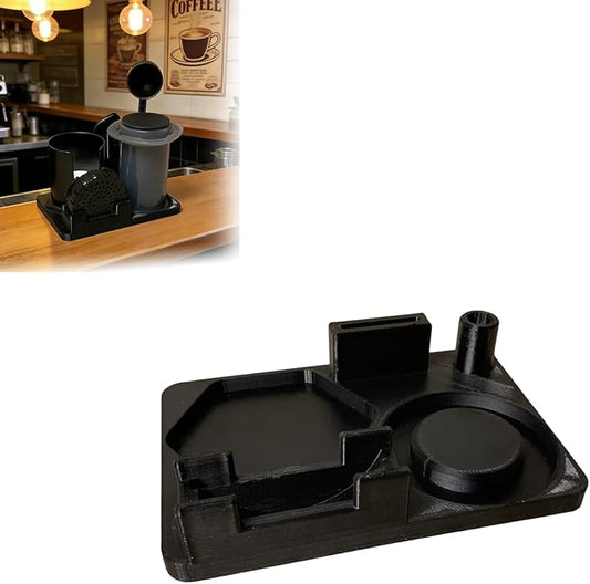 Efficient Coffee Storage Caddy Compatible with Aeropress Go Stand Coffee Organizer for Brew Bar Accessories and Space-Saving Kitchen Counter