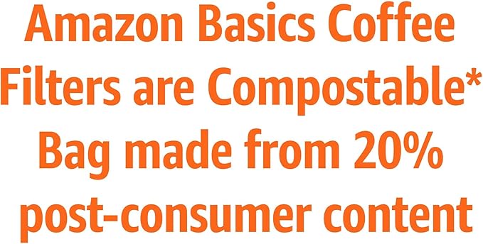 Amazon Basics Commercial 12-Cup Basket Coffee Filters, 1000 Count