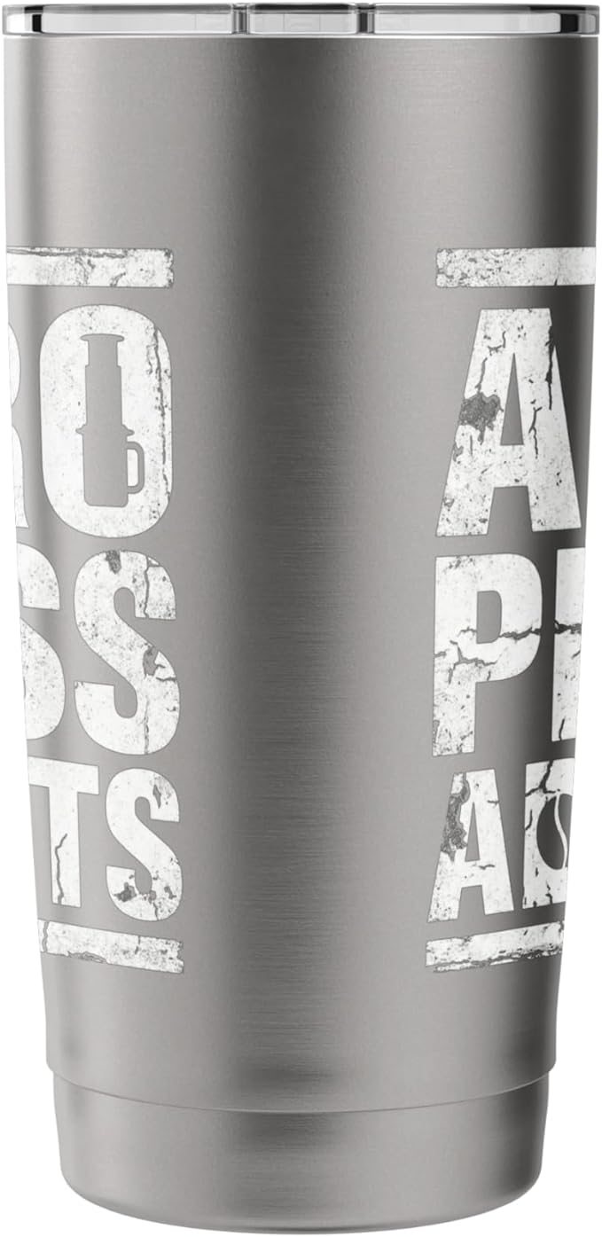 Bold AeroPress Coffee Addict Shirts AeroPress Addicts Stainless Steel Insulated Tumbler