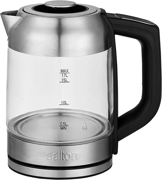 Salton Temperature Control Kettle 1.7L With Tea Steeper