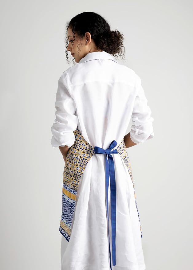 Maison d' Hermine 100% Cotton Apron for women with Pocket Kitchen Chef Apron for Men Cooking Mothers Day Gifts - Image 8