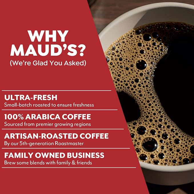Maud’s Maple Vanilla & Apple Fritter Flavored Coffee Pods Variety Pack, 36 ct, Medium Roast Single Serve Pods – 100% Arabica Coffee, Compatible with Keurig K Cups Maker - Image 4