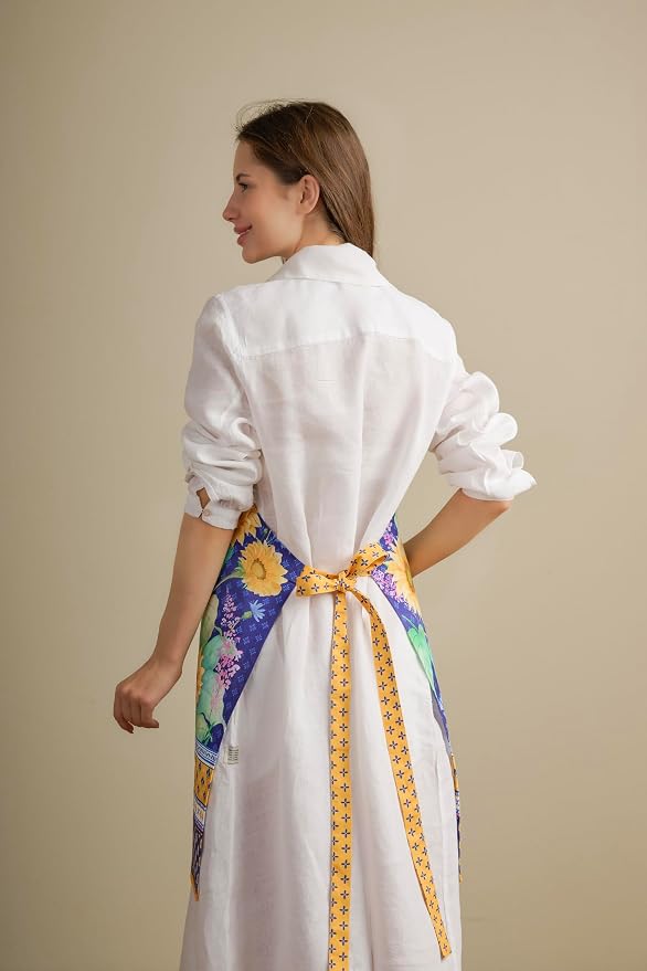 Maison d' Hermine 100% Cotton Apron for women with Pocket Kitchen Chef Apron for Men Cooking Mothers Day Gifts - Image 8