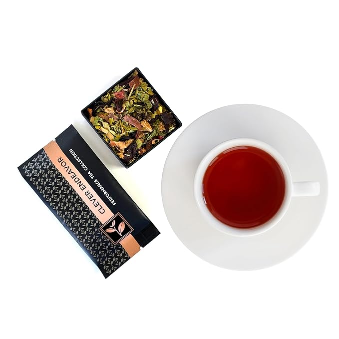 Pure And Easy Tea, Premium Loose Leaf Tea Sampler Set, 30-Count Variety Pack of Herbal and Caffeinated Blends, Luxury and Wellness Teas in a Designer Gift Box (150g)