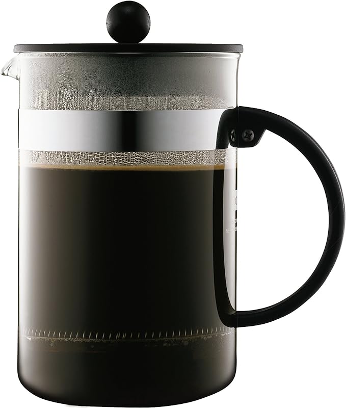 Bodum Bistro Nouveau French Press Coffee Maker, 12 Cup, 51-Ounce