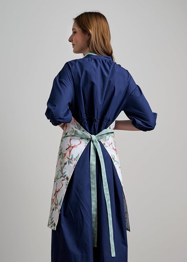 Maison d' Hermine 100% Cotton Apron for women with Pocket Kitchen Chef Apron for Men Cooking Mothers Day Gifts - Image 8