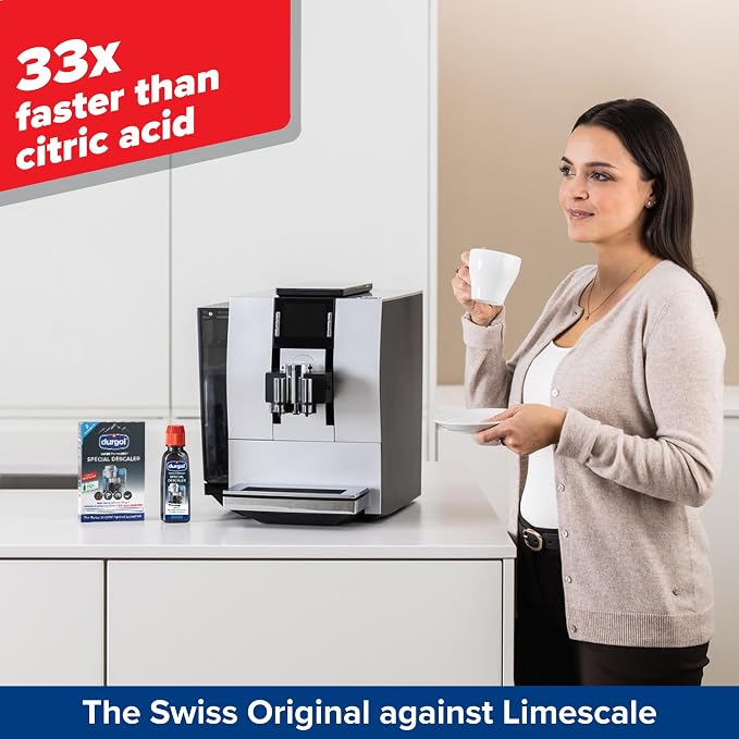 Durgol Swiss Espresso, Descaler and Decalcifier for All Brands of Espresso Machines and Coffee Makers, 4.2 Fluid Ounces (Pack of 2) - Image 3