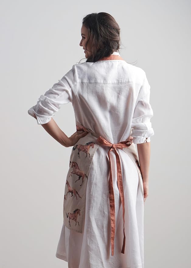 Maison d' Hermine 100% Cotton Apron for women with Pocket Kitchen Chef Apron for Men Cooking Mothers Day Gifts - Image 8