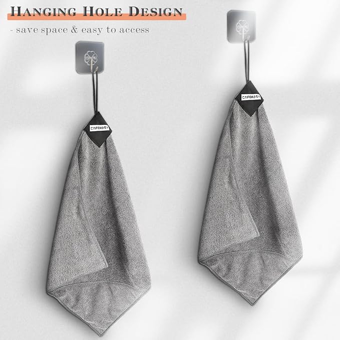 CAFEMASY Barista Espresso Coffee Cleaning Towel Coffee Towels Set for Coffee Bar Pack of 2pcs Espresso Machine Steam Wand Portafilters Cleaning Cloth Rag - Image 5