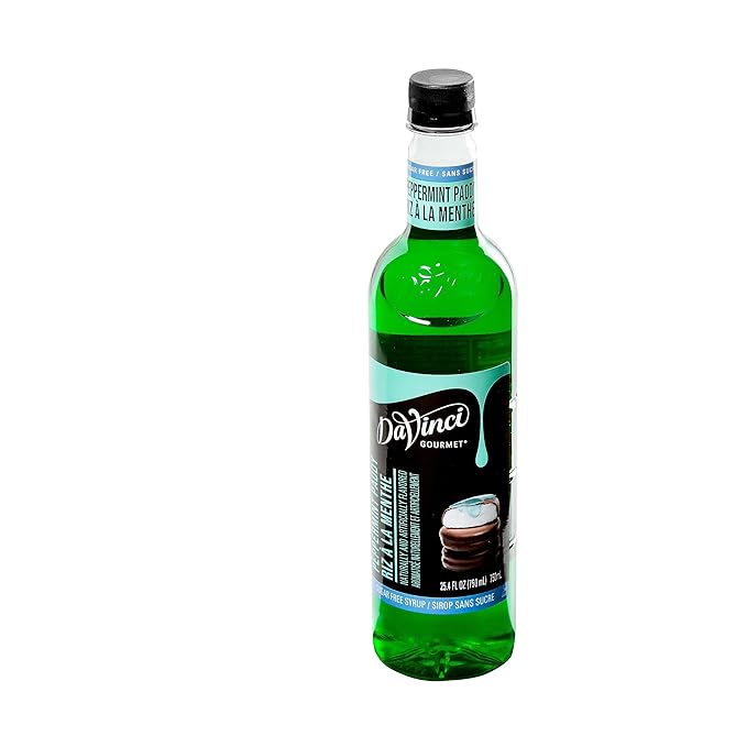DaVinci Gourmet Sugar-Free Peppermint Paddy Syrup, 25.4 Ounce (Pack of 4)