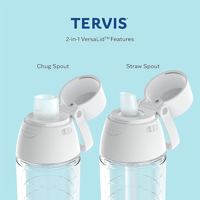 Tervis Inkreel - Apricot Petals Made in USA Double Walled Insulated Tumbler Travel Cup Keeps Drinks Cold & Hot, 24oz Venture Lite Water Bottle, Classic