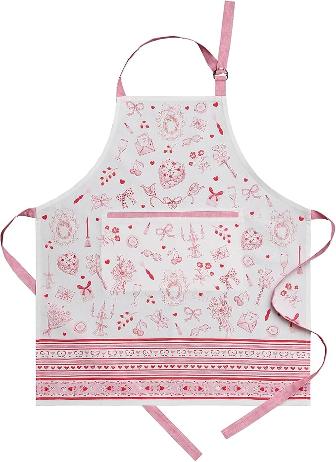 Maison d' Hermine 100% Cotton Apron for women with Pocket Kitchen Chef Apron for Men Cooking Mothers Day Gifts by MaisondHermine