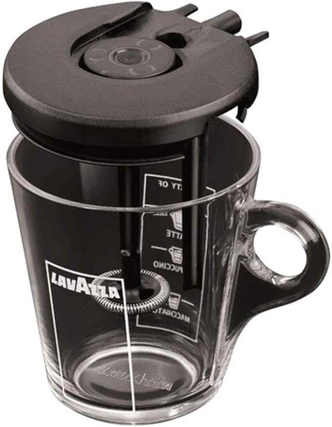 Lavazza Expert Coffee Classy Plus Single Serve ALL-IN-ONE Espresso & Coffee Brewer Machine - LB 400 - (Includes Built-in Milk Vessel/Frother)