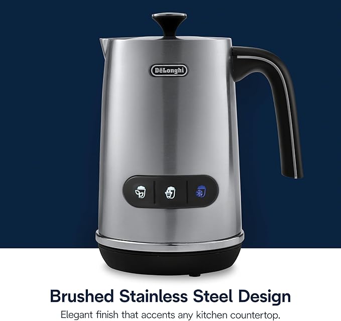 De'Longhi LatteMix Cold and Hot Frother for Dairy and Plant-based Milk