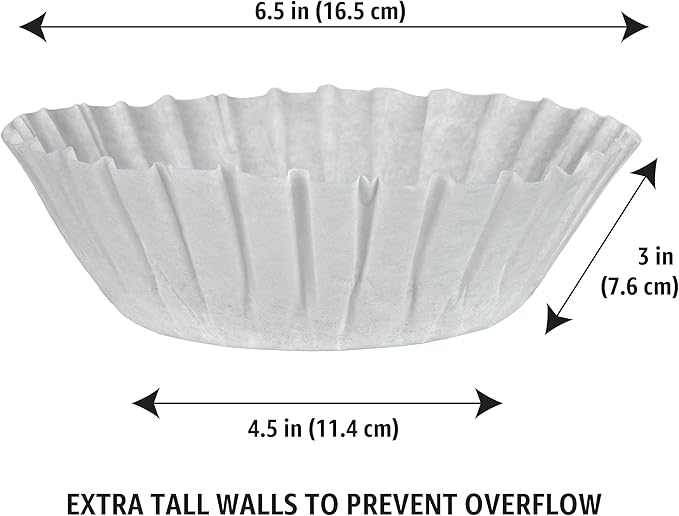 Amazon Basics Commercial 12-Cup Basket Coffee Filters, 1000 Count