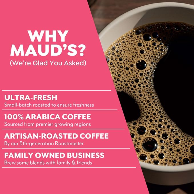 Maud's Oatmeal Cookie Flavored Coffee Pods, 18 ct, Medium Roast Flavored Coffee in Single Serve Pods – 100% Arabica Beans, Compatible with Keurig K Cups Maker - Image 4