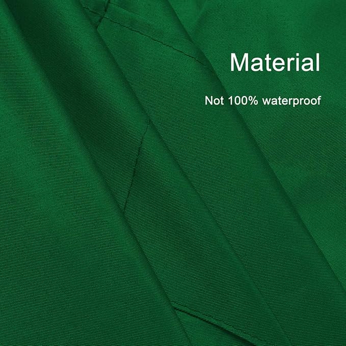 Total 6PCS Green Plain Color Bib Apron for Adult Women Unisex Durable Comfortable with 2 Front Pockets Washable Aprons for Chef Cooking Baking Kitchen Restaurant Crafting - Image 6