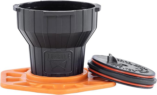 BruTrek® by Planetary Design - Trestle Capsule Adapter – Outdoor Brewer for AeroPress®, Compatible with K-Cup® Pods, Compact & Portable for Travel, Camping, Easy Coffee Anywhere