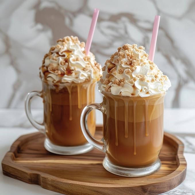 Jordan's Skinny Mixes Sugar Free Coffee Syrup, Salted Caramel Coffee Flavoring Syrup, Naturally Sweetened Zero Calorie Drink Mix, Lattes, Baking or Protein Shake, Dairy & Gluten Free, 12.7 Fl Oz