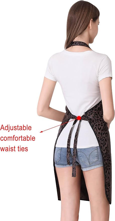 PERFEHAIR Hair Stylist Apron for Women | Lightweight, Hair & Water Repellent with Pockets | Adjustable for All-Day Comfort - Image 4