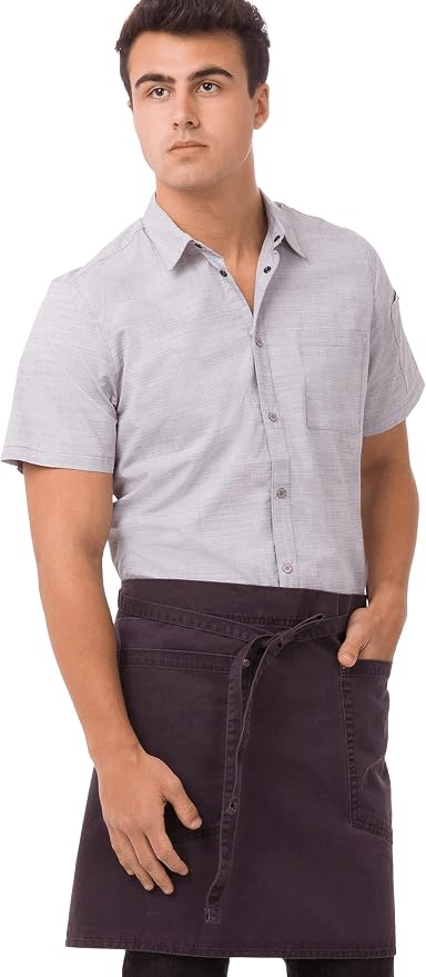 Chef Works Unisex Dorset Half Bistro Apron by ChefWorks
