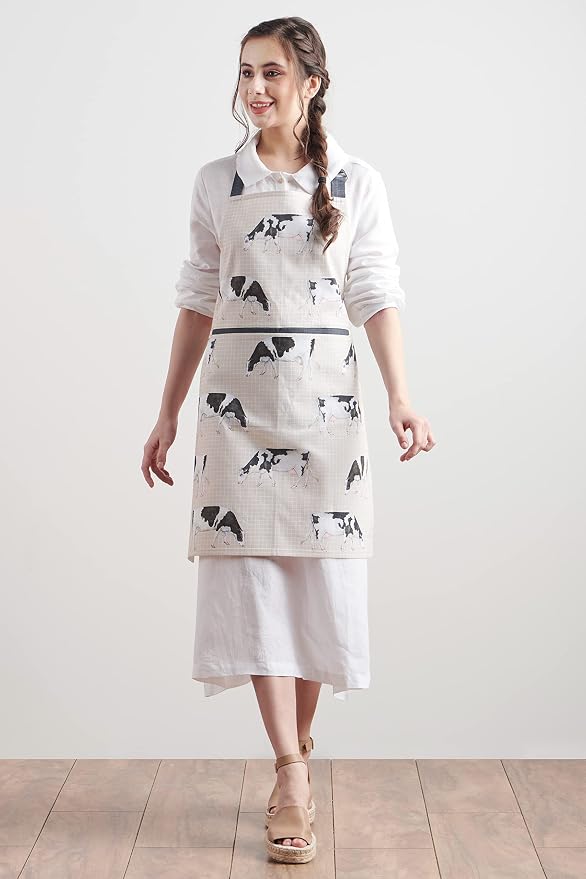 Maison d' Hermine 100% Cotton Apron for women with Pocket Kitchen Chef Apron for Men Cooking Mothers Day Gifts - Image 7