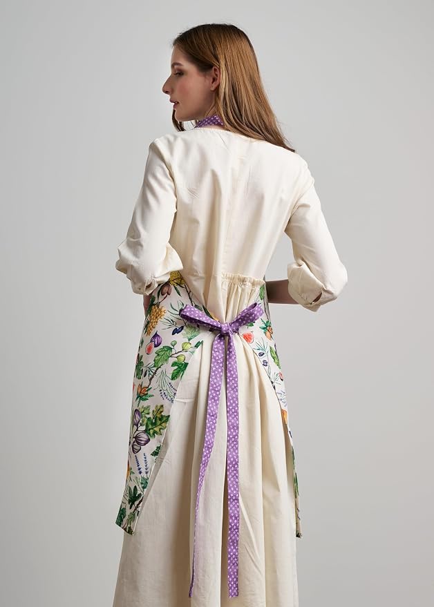 Maison d' Hermine 100% Cotton Apron for women with Pocket Kitchen Chef Apron for Men Cooking Mothers Day Gifts - Image 8