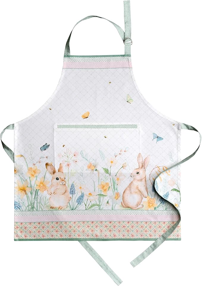 Maison d' Hermine 100% Cotton Apron for women with Pocket Kitchen Chef Apron for Men Cooking Mothers Day Gifts by MaisondHermine