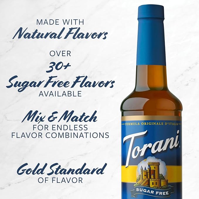 Torani Sugar Free Lavender Flavored Drink Syrup, 25.4 fl oz (Pack of 4) - Image 4