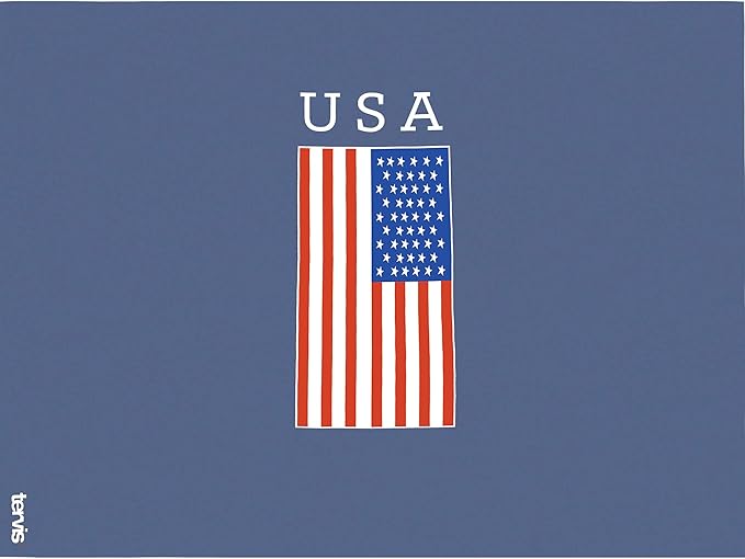 Tervis Americana USA Flag Made in USA Double Walled Insulated Tumbler Travel Cup Keeps Drinks Cold & Hot, 24oz, Classic