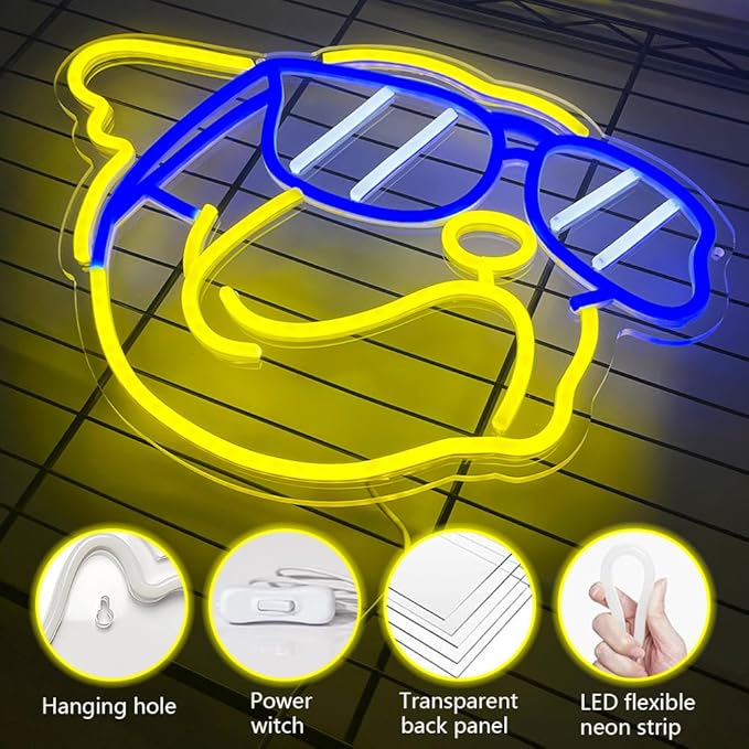Dog Neon Signs for Wall Decor, Bulldog LED Neon Lights Signs Animal Neon Sign USB Powered Led Light Signs for Pet Shop Birthday Party Bedroom Decor Gifts for Children Kids Girl