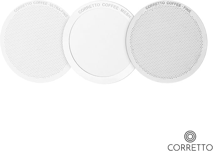 1 Fine Reusable Metal Filter for use in AeroPress Coffee Maker | Upgrade from Paper Filters | Aero press Compatible Accessories