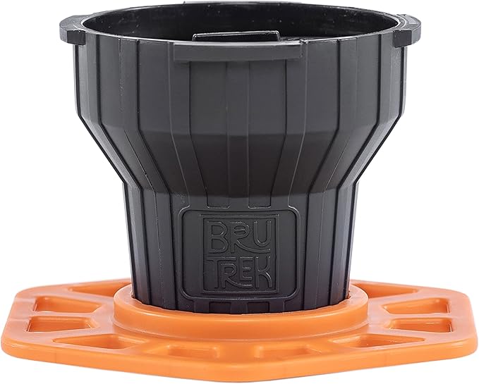 BruTrek® by Planetary Design - Trestle Capsule Adapter – Outdoor Brewer for AeroPress®, Compatible with K-Cup® Pods, Compact & Portable for Travel, Camping, Easy Coffee Anywhere