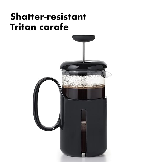 OXO BREW Venture Shatter-Resistant Travel French Press – 8 Cup