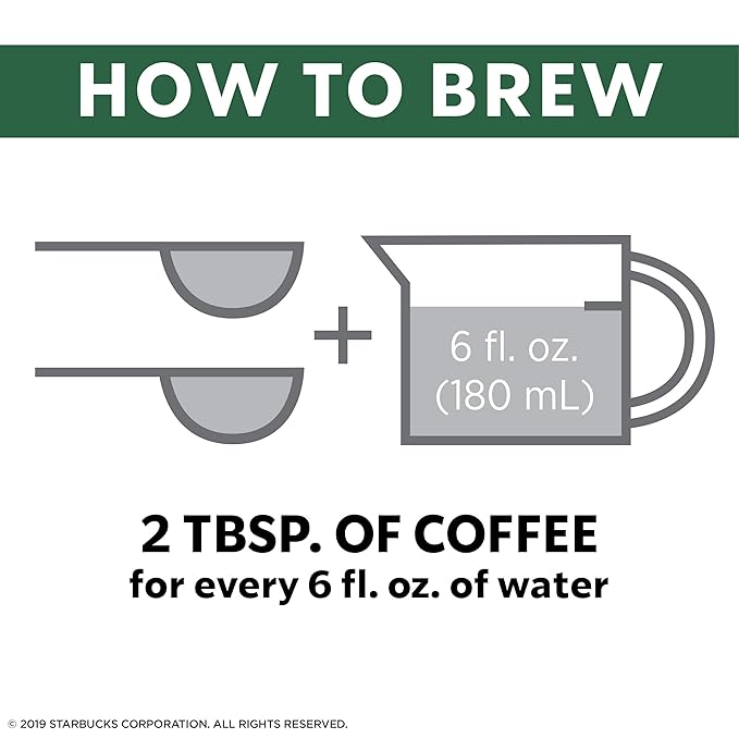 Starbucks Dark Roast Ground Coffee — Italian Roast — 100% Arabica — 6 bags (20 oz. each)