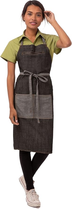 Chef Works Unisex Manhattan Bib Apron by ChefWorks