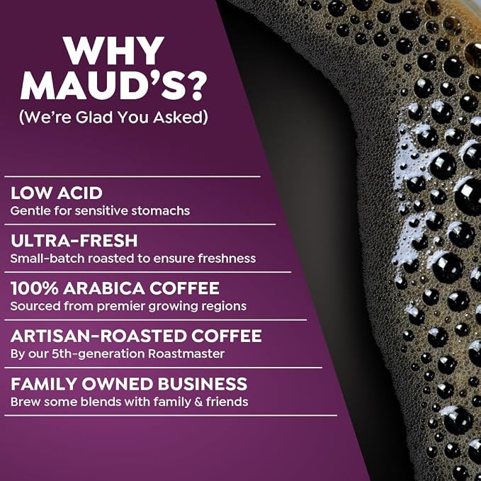 Maud's Super Flavored Coffee Pods Variety Pack, 80 ct, 16 Assorted Flavors, Medium Roast Flavored Coffee in Single Serve Pods – 100% Arabica Beans, Compatible with Keurig K Cups Maker - Image 4