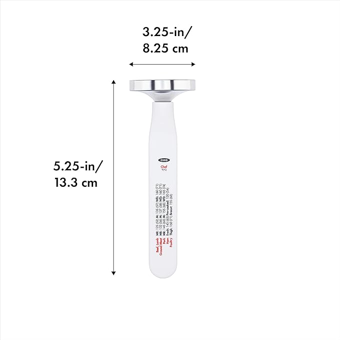 OXO Good Grips Chef's Precision Analog Leave-In Meat Thermometer