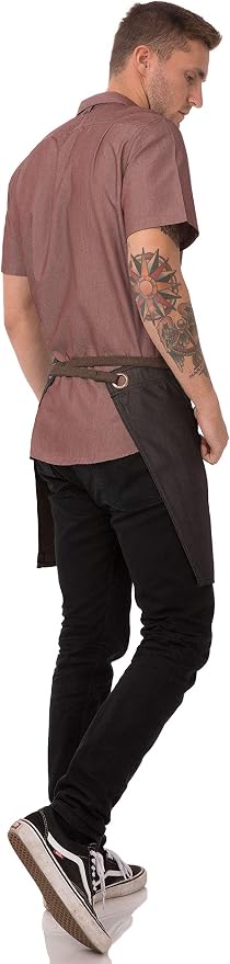 Chef Works Unisex Boulder Half Bistro Apron - Image 4