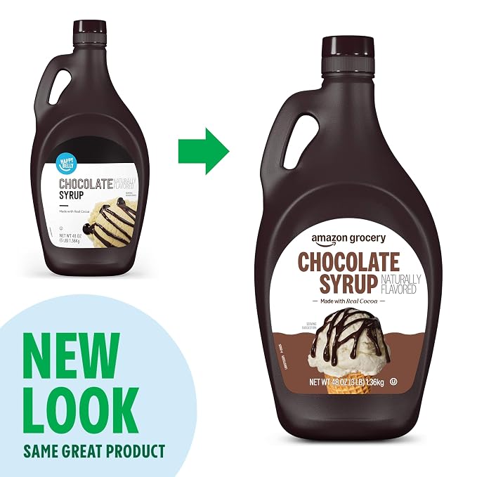 Amazon Grocery, Chocolate Syrup, 48 Oz - Image 4