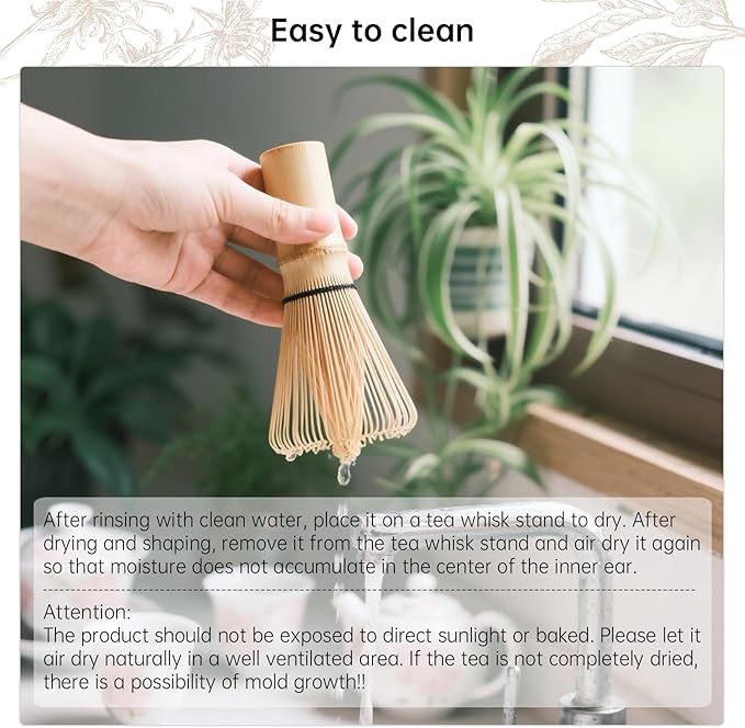 Matcha Whisk Set Green 5PCS Matcha Whisk and bowl(Chawan) With Matcha Spoon and sifter Matcha Kit for Ceremony Matcha Tea Set Gift for Matcha Lovers