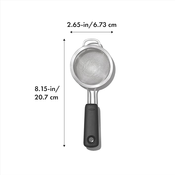 OXO Good Grips 3-Inch Mini Strainer, Multicolor