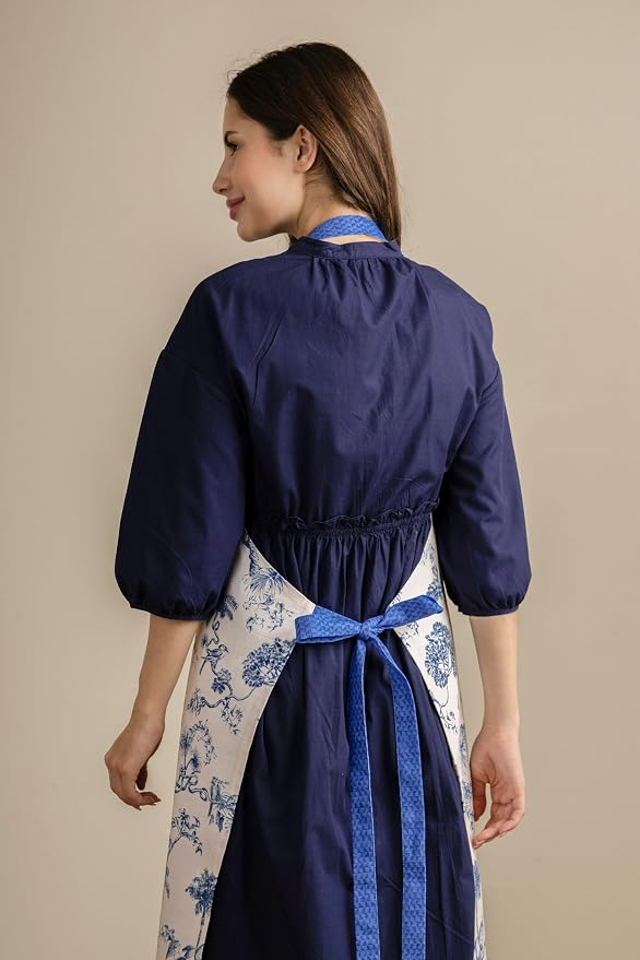 Maison d' Hermine 100% Cotton Apron for women with Pocket Kitchen Chef Apron for Men Cooking Mothers Day Gifts - Image 8