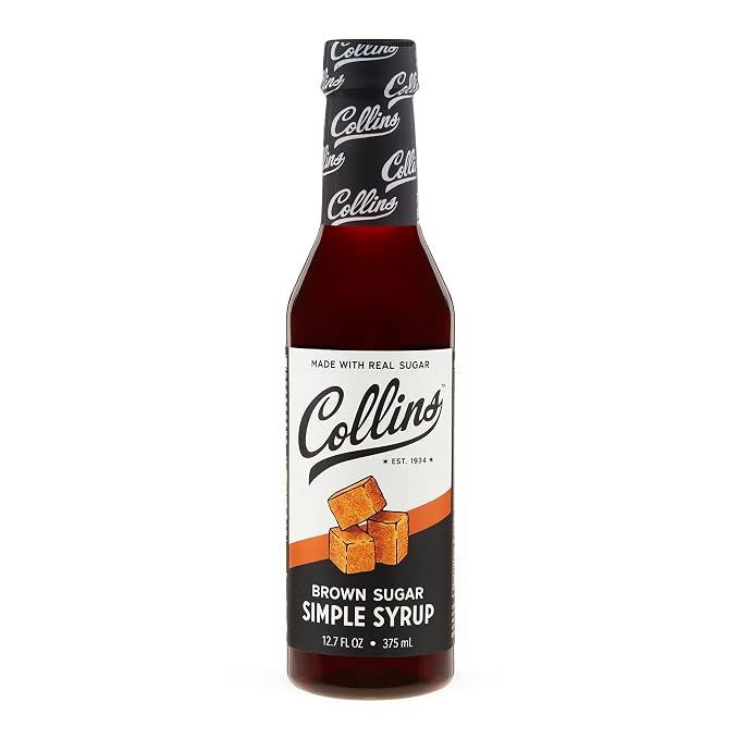 Collins Brown Sugar Simple Syrup - Real Brown Sugar Syrup Cocktails and Coffee Syrup - Cocktail Syrup, Perfect for Coffee and Bourbon Drinks, 12.7oz Set of 1 - Image 10