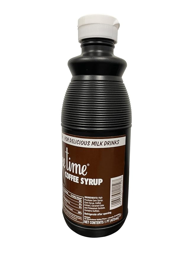Coffee Time Coffee Syrup 1 Pint