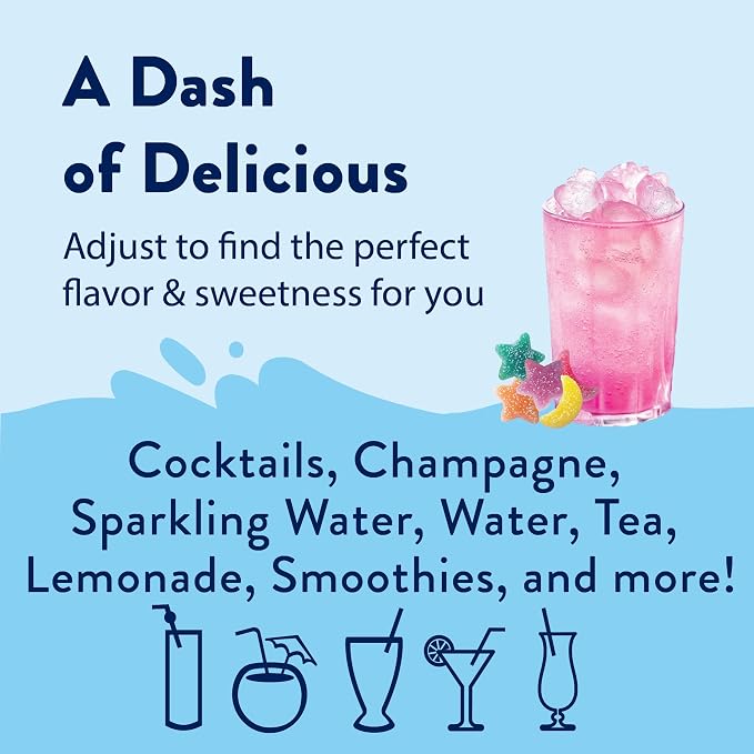 Jordan's Skinny Mixes Sugar Free Syrup, Rainbow Candy, Fruit Flavored Water Enhancer, Drink Mix for Iced Tea, Lemonade, Drinks, Low Calorie Water Flavoring, Dairy & Gluten Free, Kosher, 25.4 Fl Oz - Image 7