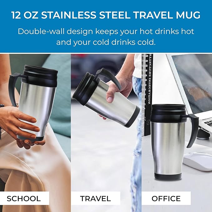 Kenmore Single Serve Coffee Maker – 6–14 Oz Brew Sizes, Compatible with Keurig K‑Cup Pods & Ground Coffee, One Cup Brewer, Travel Mug Friendly, Auto Shut‑Off, Hot & Iced maquina de cafe, Red
