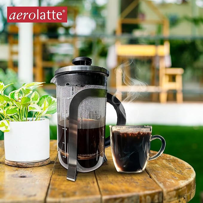 aerolatte French Press Coffee Maker, Brews 5 Servings, 20-Ounce